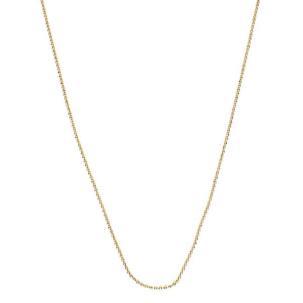 COLAR MINI ESFERAS DOURADAS