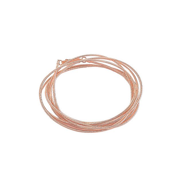 PULSEIRA FIO DE MOLA LONGO ROSÊ