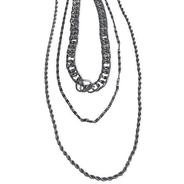 MIX DE COLAR RÓDIO NEGRO