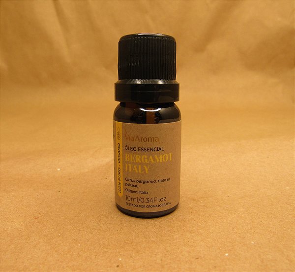 Óleo Essencial Bergamot Italy Via Aroma - 10ml