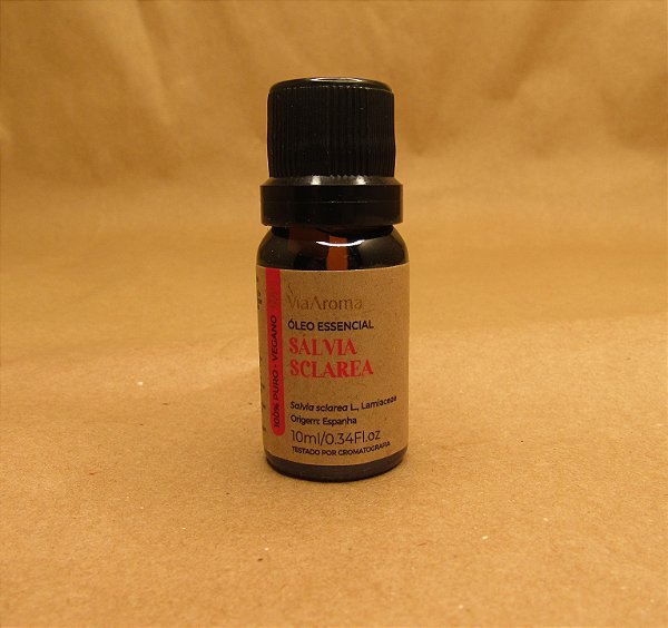 Óleo Essencial Sálvia SclareaVia Aroma - 10ml