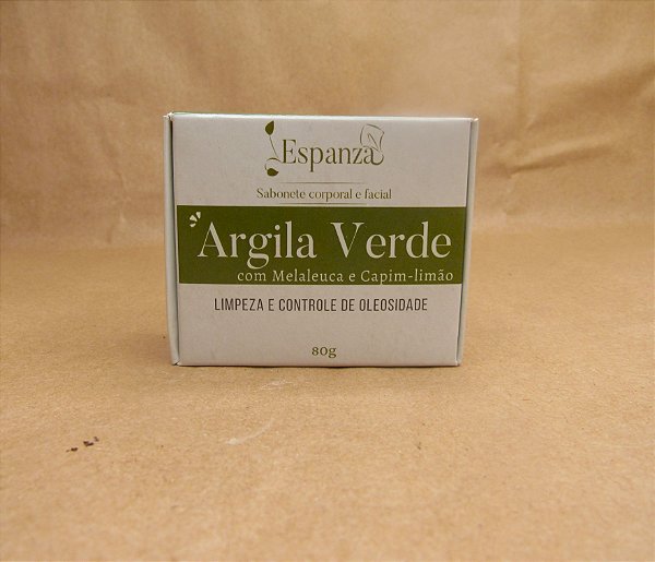 Sabonete de Argila Verde