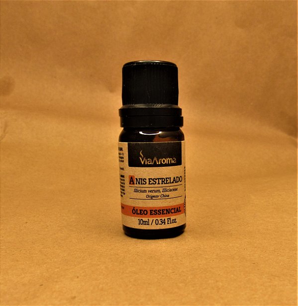 Óleo Essencial Anis Estrelado Via Aroma - 10ml