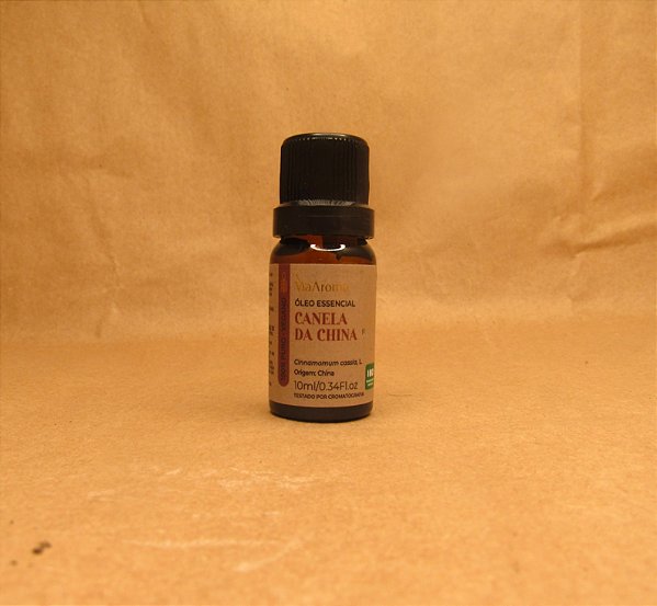 Óleo Essencial Canela da China Via Aroma - 10ml