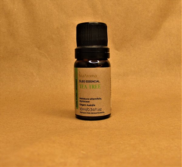 Óleo Essencial Tea Tree (Melaleuca) Via Aroma - 10ml