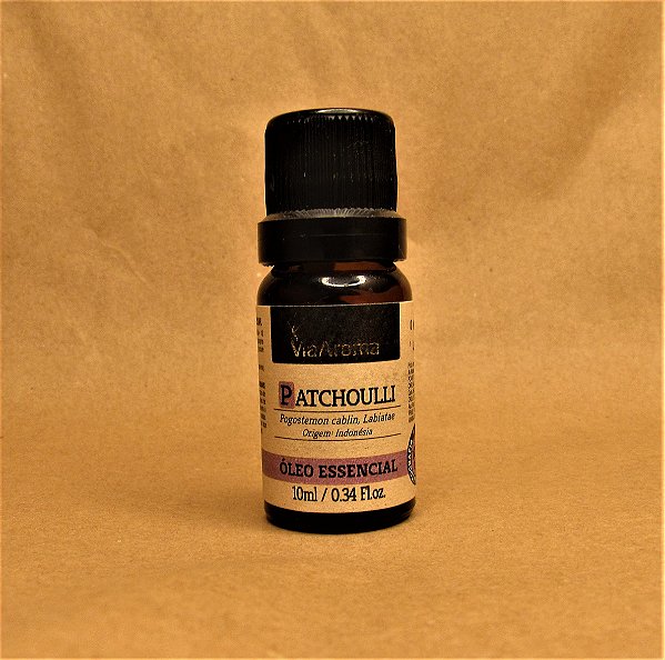 Óleo Essencial Patchoulli Via Aroma - 10ml