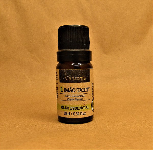 Óleo Essencial Limão Tahiti Via Aroma - 10ml