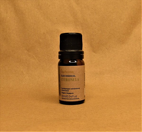 Óleo Essencial Citronela Via Aroma - 10ml