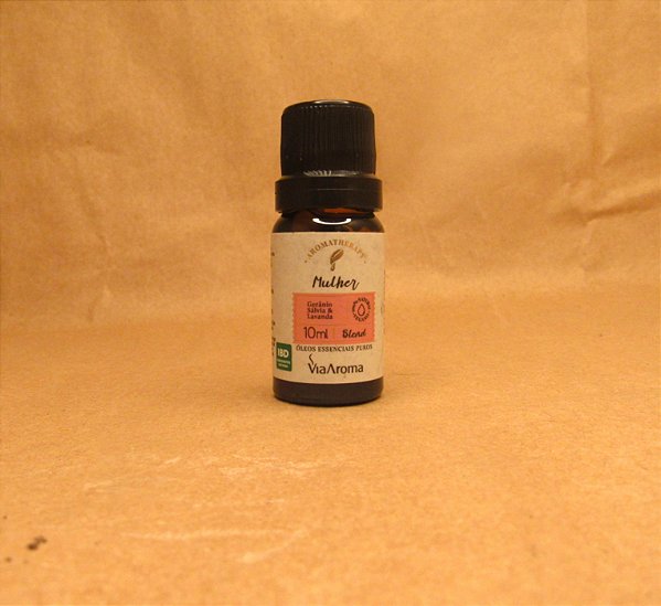 Blend de Óleos Essenciais Mulher Via Aroma - 10ml