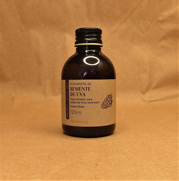 Óleo Vegetal Semente de Uva Via Aroma - 120ml