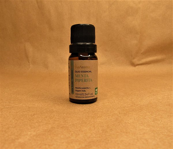 Óleo Essencial Menta Piperita Via Aroma - 10ml