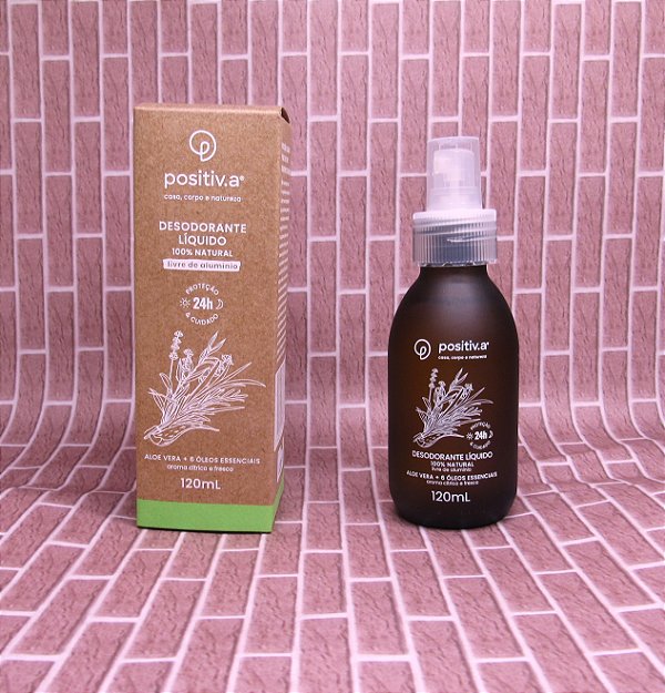 Desodorante Líquido 100% Natural 120ml