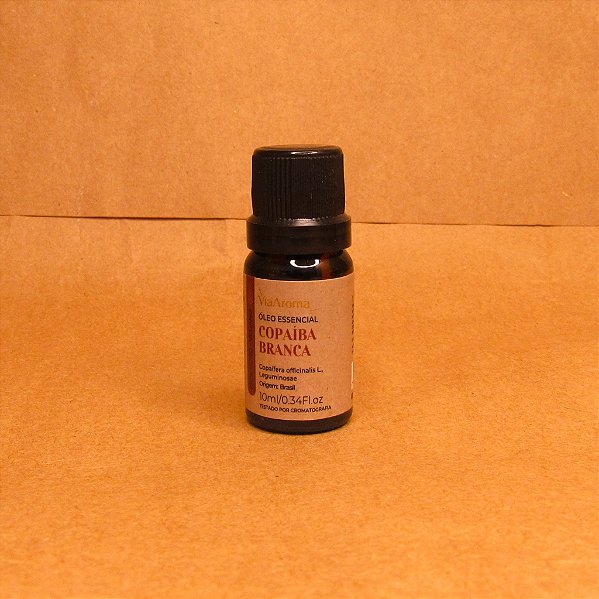 Óleo Essencial Copaíba Branca Via Aroma - 10ml