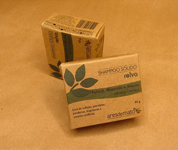 Shampoo Sólido Relva Anti Oleosidade