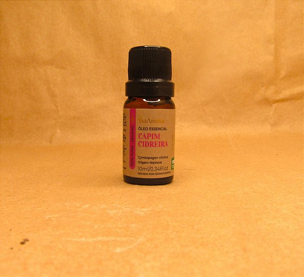 Óleo Essencial Capim Cidreira Via Aroma