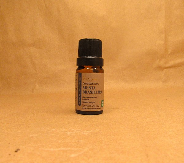 Óleo Essencial de Menta Brasileira Via Aroma – 10 ml