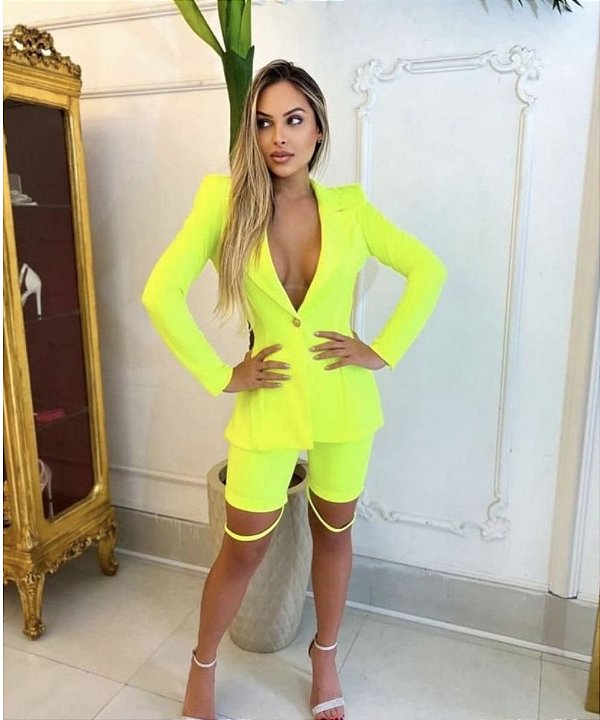 Conjunto em Twill Victoria Neon