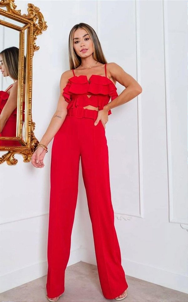 Conjunto em Alfaiataria Naty