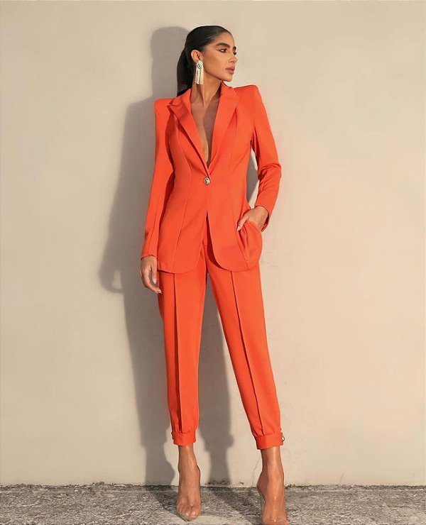 Conjunto Alfataria Angelina Laranja
