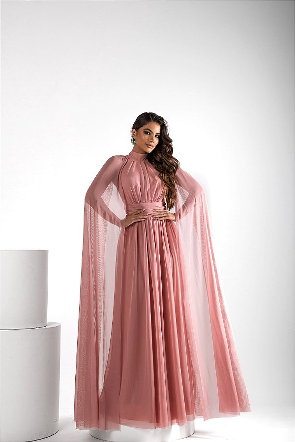 Vestido Longo Rove Rose