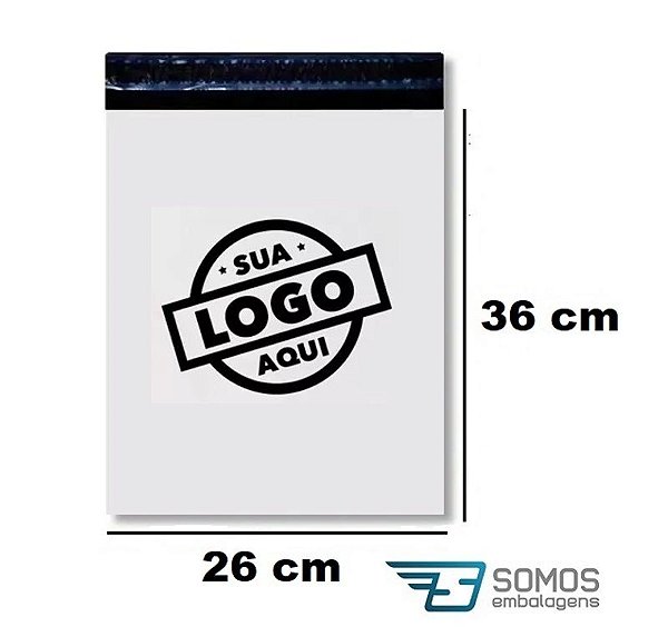 Envelope de segurança Coex 26 x 36 cm - personalizado 1 cor