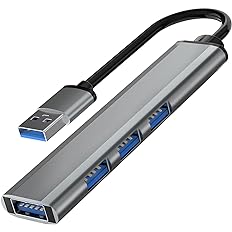 EXPANSOR HUB USB 3.0 4 EM 1 SUPER RÁPIDO 5.0 GBPS