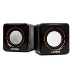CAIXA DE SOM HAYOM KM2501, USB, P2 3,5MM