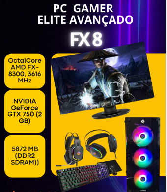 PC GAMER - ELITE AVANÇADO FX8