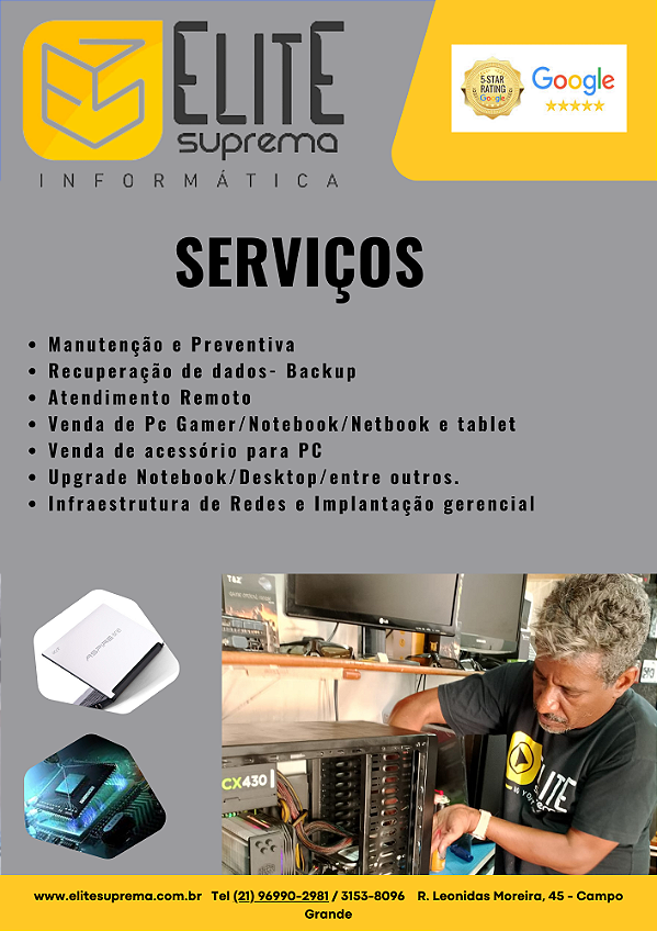 SERVIÇOS DE INFORMÁTICA
