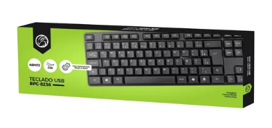 Teclado Brazil Pc Mpc-8236 Qwerty Português Brasil Cor Preto
