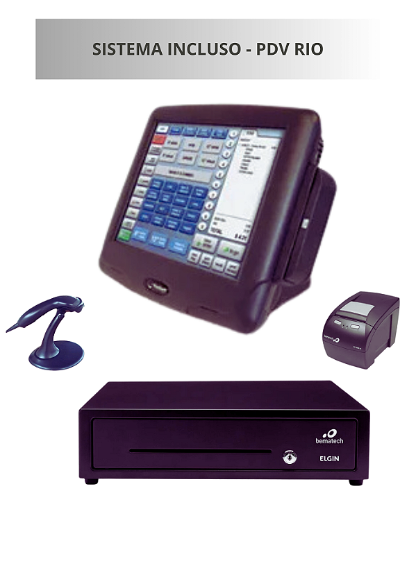 PDV Radiant System touch screen - ALL IN ONE