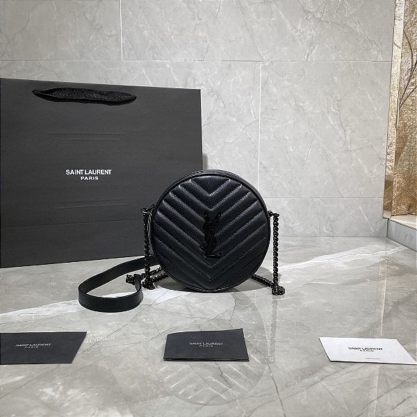 ysl camera bolsa round