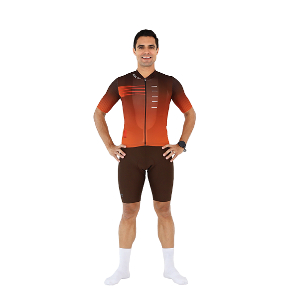 Jersey Summer Aero Laranja - Masculino