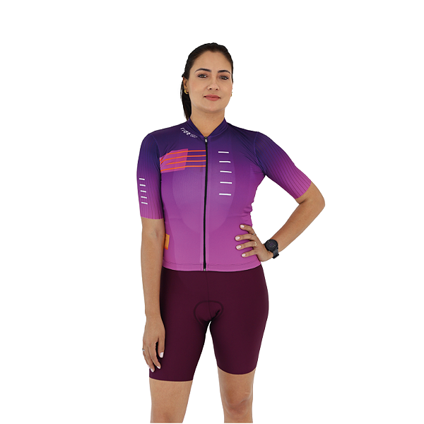 Jersey Summer Aero Roxo - Feminino