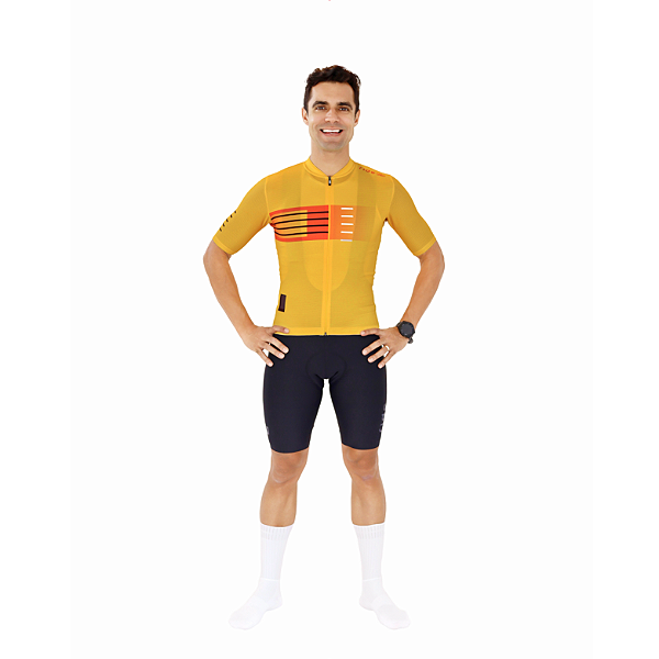 Jersey Aero Tendência Amarelo - Masculino