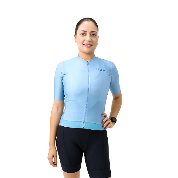 Jersey Performance Premium Azul Claro - Feminino