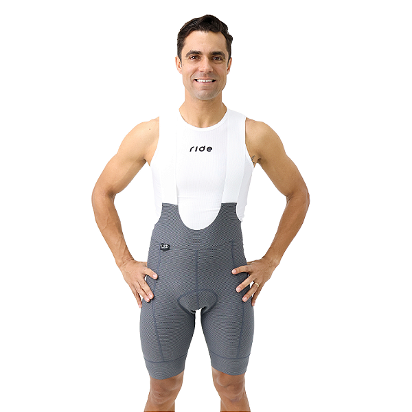 Bretelle Premium Ride Tech Cinza - Masculino
