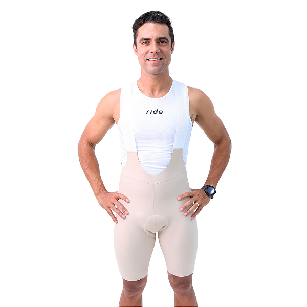 Bretelle Premium Aero Colors Creme - Masculino