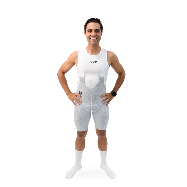 Bretelle Premium Ride Tech Branco - Masculino