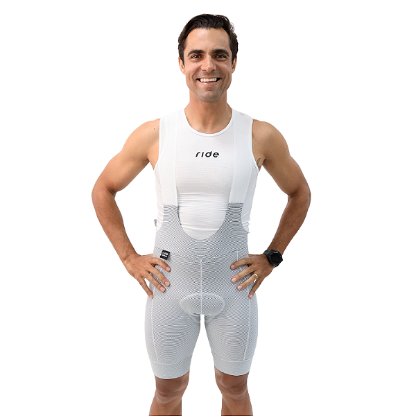 Bretelle Premium Ride Tech Branco - Masculino