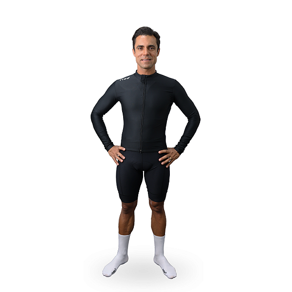Jaqueta Aero de Inverno Black (Ziper Duplo) - Masculino