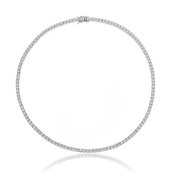 Colar Riviera Quatro Pontas 3MM