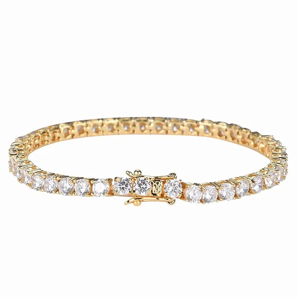 Pulseira Riviera 3MM Gold