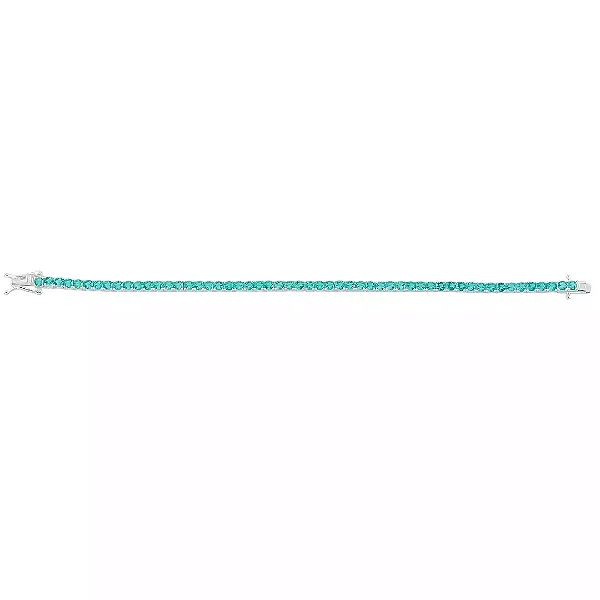 Pulseira Riviera Turmalina Prata 925
