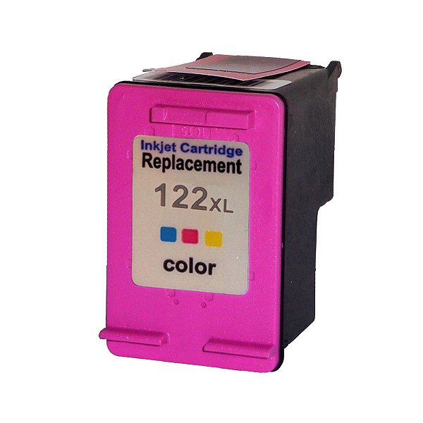 Cartucho Compatível HP 122XL Color - HP 2050 HP 3050 HP 1000 com 12 ml