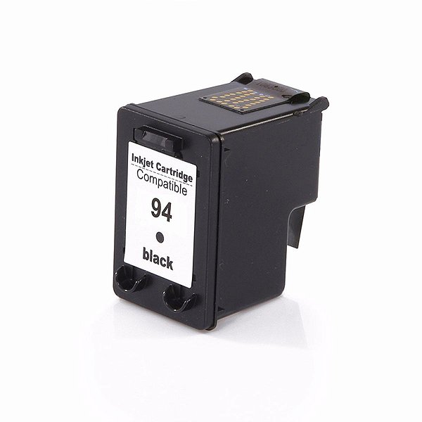 Cartucho HP 94 94XL C8765WB Black - Impressoras HP 6830 9800 7410 4180 H470WBT 7851 Compatível 14ml