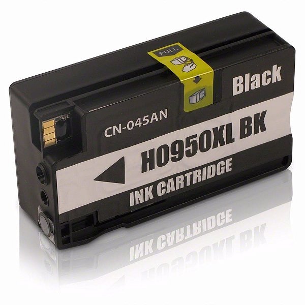Cartucho HP 950 950XL CN-045AL Black - Impressoras HP 8100 8610 8620 251DW 8600W Compatível 80ml