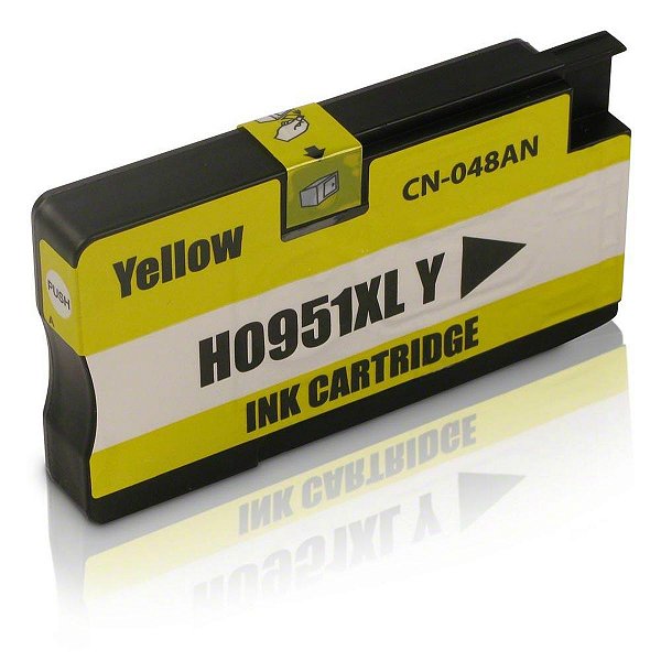 Cartucho HP 951 951XL CN-048AL Yellow - Impressoras HP 8100 8610 8620 251DW 8600W Compatível 20ml