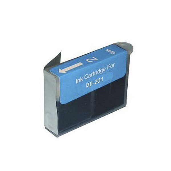 Cartucho Jato de Tinta Canon BJI 201 Ciano - Canon BJC 610 BJC 620 BJC 600 BJC 880 Compatível 9ml