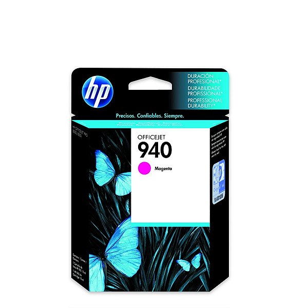 Cartucho Jato de Tinta HP 940 C4904A Magenta - HP 8500 8000 8000WL 8500W Original 14ml